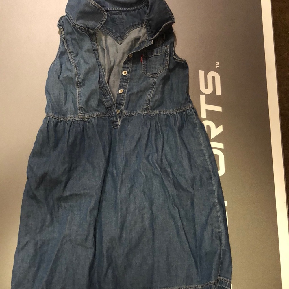 Girls Levi jean dress
